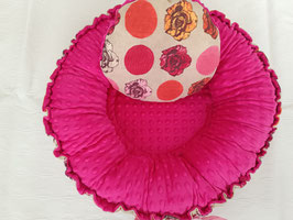 RÜSCHENBETTLI Rosa, Rosen beige