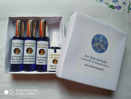 Coffret 3 Eaux Lustrales + 1 Elixir 10ml offert