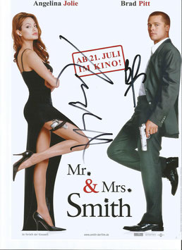 Mr. & Mrs. Smith Cast Angelina Jolie Brad Pitt