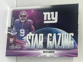 Malik Nabers (Giants) 2024 Absolute Star Gazing #SG-MNS