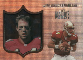 Jim Druckenmiller (49ers) 1998 Playoff Absolute SSD #23