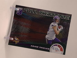 Adam Thielen (Vikings) 2020 Elite Full Throttle Green #21