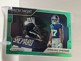 Sterling Shepard (Giants) 2016 Prizm Rookie Introductions Green Prizm #20