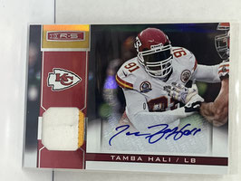 Tamba Hali (Chiefs) 2013 Rookies & Stars Team Logo Materials Autograph #14