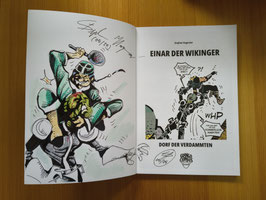 Einar der Wikinger 3 - Dorf der Verdammten SIGNIERT "Hau drauf!"