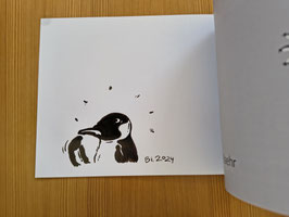 Pol 2 – Wir sind alle nicht gleich -- SIGNIERT "Pinguin erstaunt"