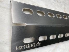480 mm x 130 mm x 1,5mm V2A Edelstahl Flammenverteiler