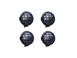 Zusatzscheinwerfer mit Gitter (4 Stück)
