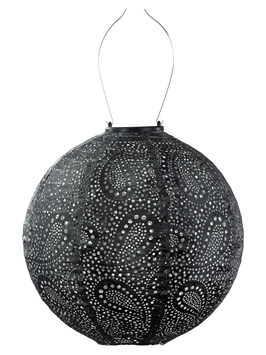 LUMIZ lampion - rond 30 cm dark grey