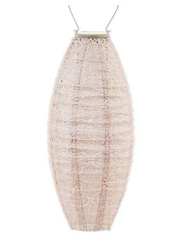 LUMIZ solarlampion - long oval 20 cm bazaar soft blush