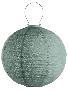 LUMIZ solarlampion - rond 40 cm tigres sage green