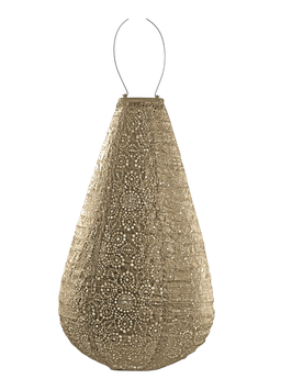 LUMIZ solarlampion - drop 28 fiore gold