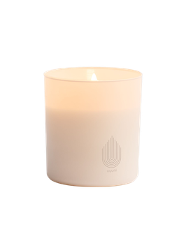 UYUNI GLASS CANDLE L Vanilla (h 10,2 cm b: 9,2 cm)