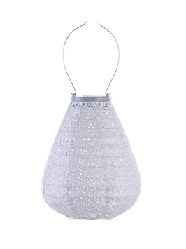 LUMIZ solarlampion - tulip 20 paisley silver