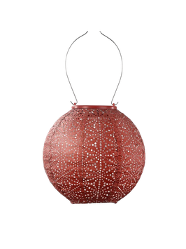 LUMIZ solarlampion - rond 20 sashiko copper