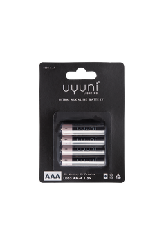 UYUNI AAA batterij, 1,5V, 1000mAh, set van 4