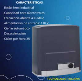 Motor Cremallera FAC 1200 + bateria