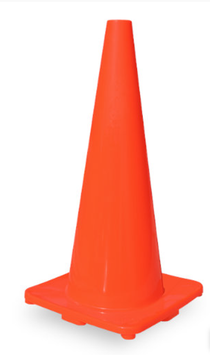 CONO100 CM  NARANJA