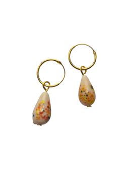 PENDIENTES AROS gota