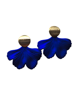 PENDIENTES GINKGO | azul