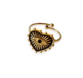 ANILLO CORAZÓN OJO