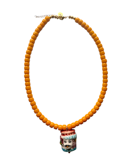 COLLAR TESTA DI MORO | amarillo opaco