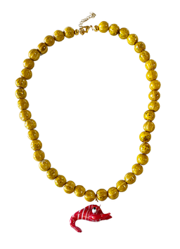 COLLAR LANGOSTA | amarillo