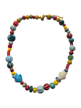 COLLAR FLORENCIA | AZUL PECES