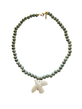 COLLAR GOLONDRINA | mint & blanco