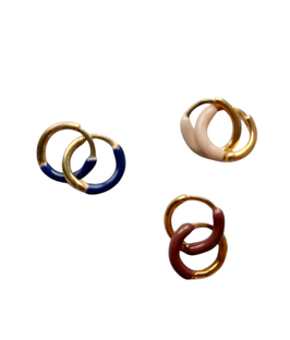 PENDIENTES AROS | mini pastel