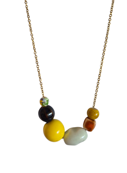 COLLAR ASIMETRIAS 22 | amarillo