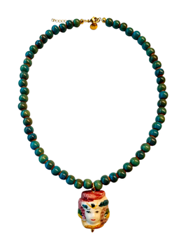 COLLAR TESTA DI MORO | azul