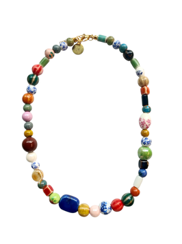 COLLAR FLORENCIA | flor azul