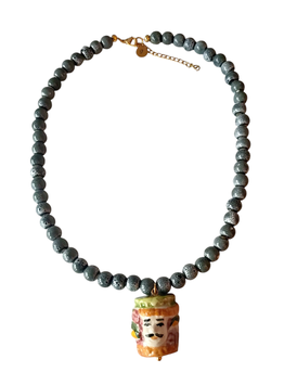 COLLAR TESTA DI MORO | gris