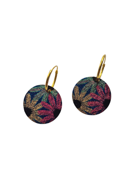 PENDIENTES AROS Gerbera