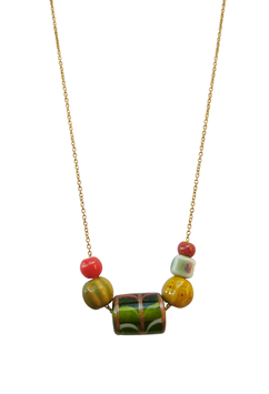 COLLAR ASIMETRIAS 15 | verde