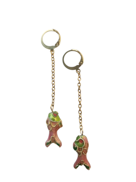 PENDIENTES PECES | rosas