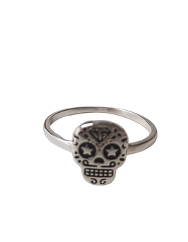 Anillo calavera