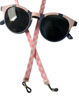 CUELGA GAFAS VICHY | rosa
