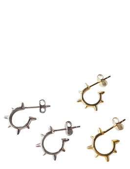 PENDIENTES AROS ROCK