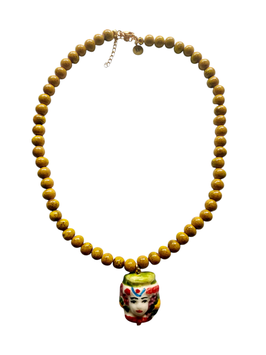 COLLAR TESTA DI MORO | amarillo