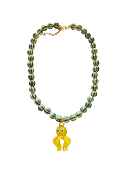 COLLAR PULPO | amarillo