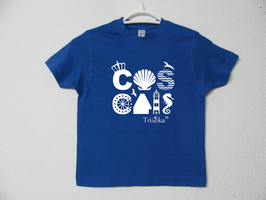 Cascais T-shirt > Royal Blue Colour
