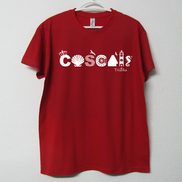 Cascais T-shirt > Red Colour