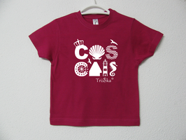 T-shirt Kid Cascais Fucsia