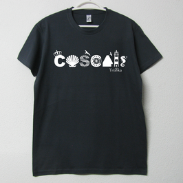 T-shirt Cascais > Cinza Escuro