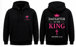 No Difference Hoodie – Daughter of the King TEKST