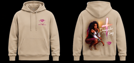 No Difference Hoodie beige– Daughter of the King