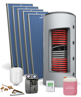 Kit Solare Termico Premium Maxi PLUS ALU 800