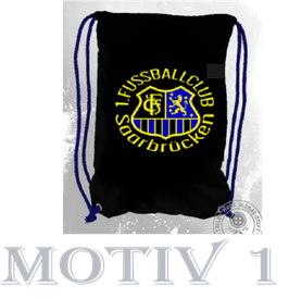 Turnbeutel mit FCS Motiv